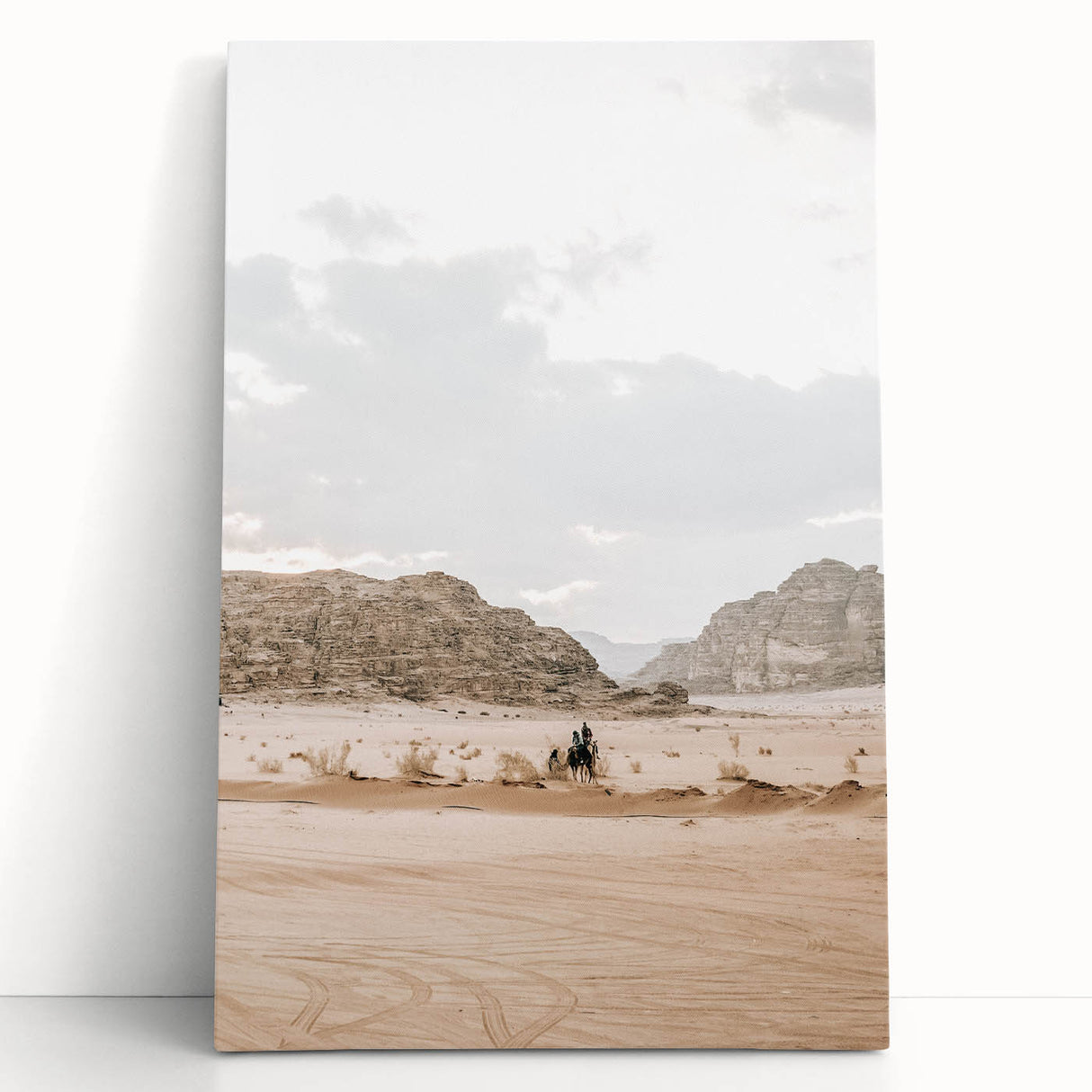 Desert Riders Wall Art - Rustic Farmhouse Country Style Decor Print