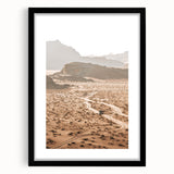 Desert Adventure Road Art - Rustic Farmhouse Wall Decor Print