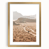 Desert Adventure Road Art - Rustic Farmhouse Wall Decor Print