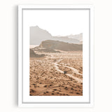 Desert Adventure Road Art - Rustic Farmhouse Wall Decor Print