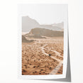 Desert Adventure Road Art - Rustic Farmhouse Wall Decor Print
