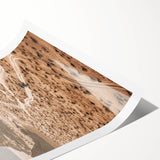 Desert Adventure Road Art - Rustic Farmhouse Wall Decor Print