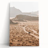 Desert Adventure Road Art - Rustic Farmhouse Wall Decor Print