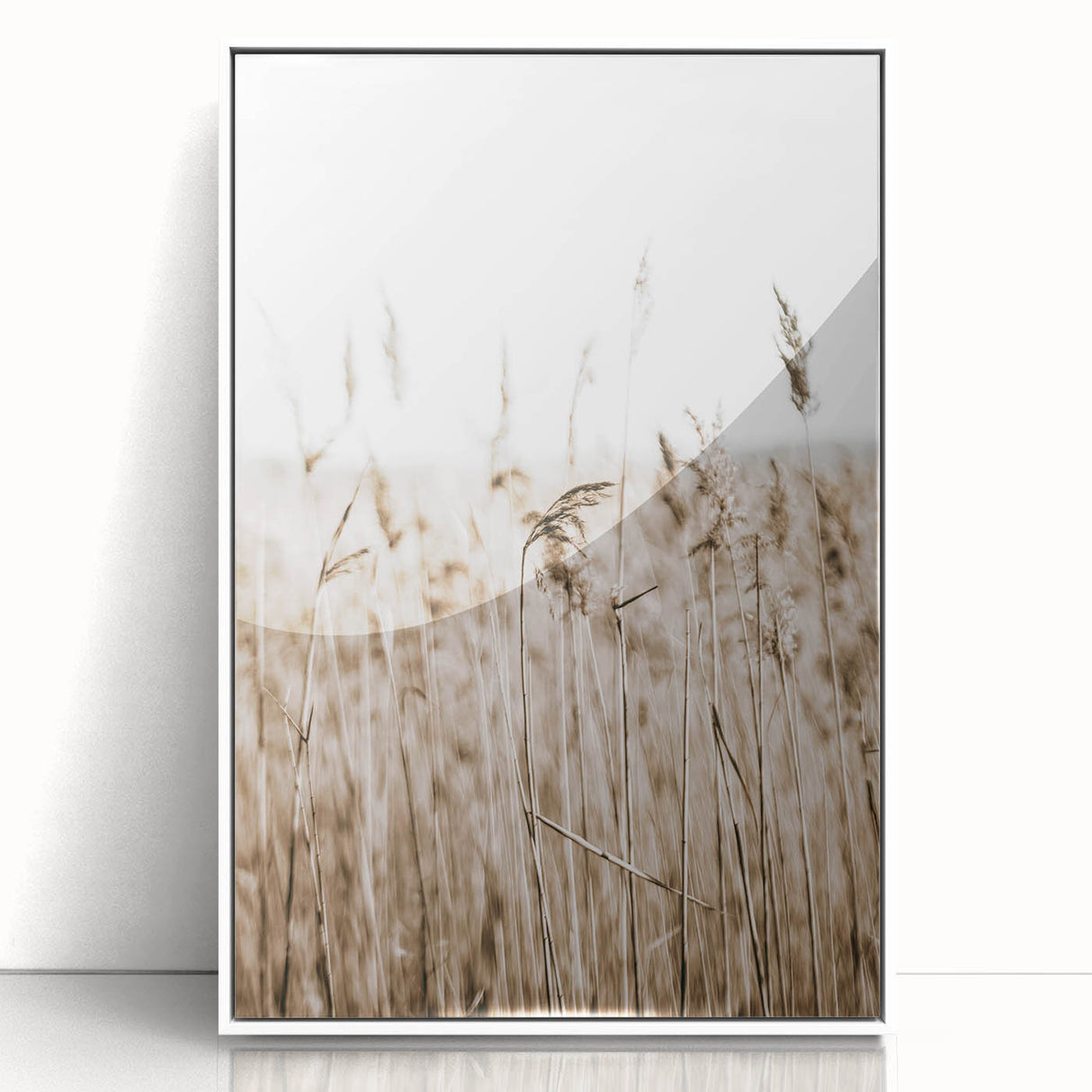 Wild Grass Field Art - Rustic Farmhouse Nature Wall Decor Print