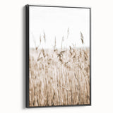 Wild Grass Field Art - Rustic Farmhouse Nature Wall Decor Print