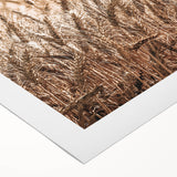 Golden Wheat Field Art - Rustic Farmhouse Wall Decor Print