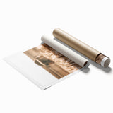 Golden Wheat Field Art - Rustic Farmhouse Wall Decor Print