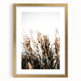 Elegant Wild Grass Art - Rustic Farmhouse Wall Decor Print
