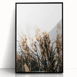 Elegant Wild Grass Art - Rustic Farmhouse Wall Decor Print