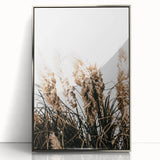 Elegant Wild Grass Art - Rustic Farmhouse Wall Decor Print