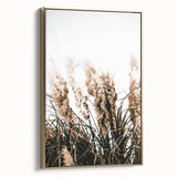 Elegant Wild Grass Art - Rustic Farmhouse Wall Decor Print