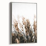 Elegant Wild Grass Art - Rustic Farmhouse Wall Decor Print
