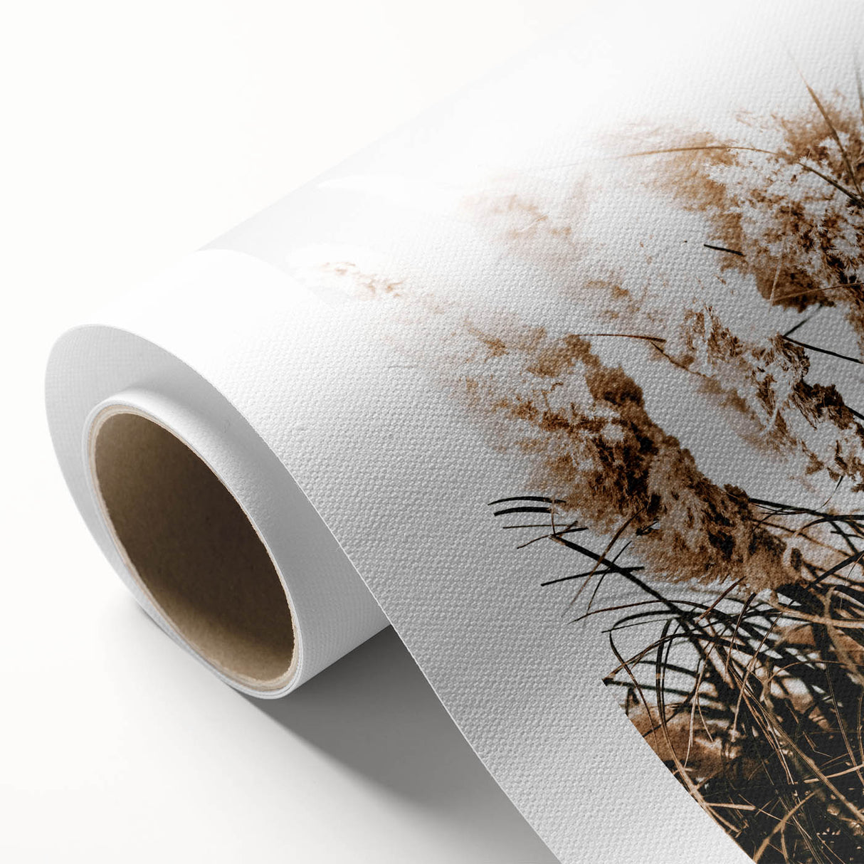 Elegant Wild Grass Art - Rustic Farmhouse Wall Decor Print