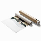 Majestic Cow in Pasture - Rustic Farmhouse Wall Art Print