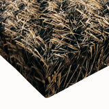 Farmhouse Wall Art Hay Bale Field Print | Rustic Country Harvest Decor