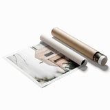 Coastal Wooden Cabin Wall Art | Farmhouse Rustic Decor by the Water