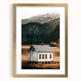 Farmhouse Wall Art – Rustic Mountain Cabin for Country Style Decor