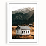 Farmhouse Wall Art – Rustic Mountain Cabin for Country Style Decor