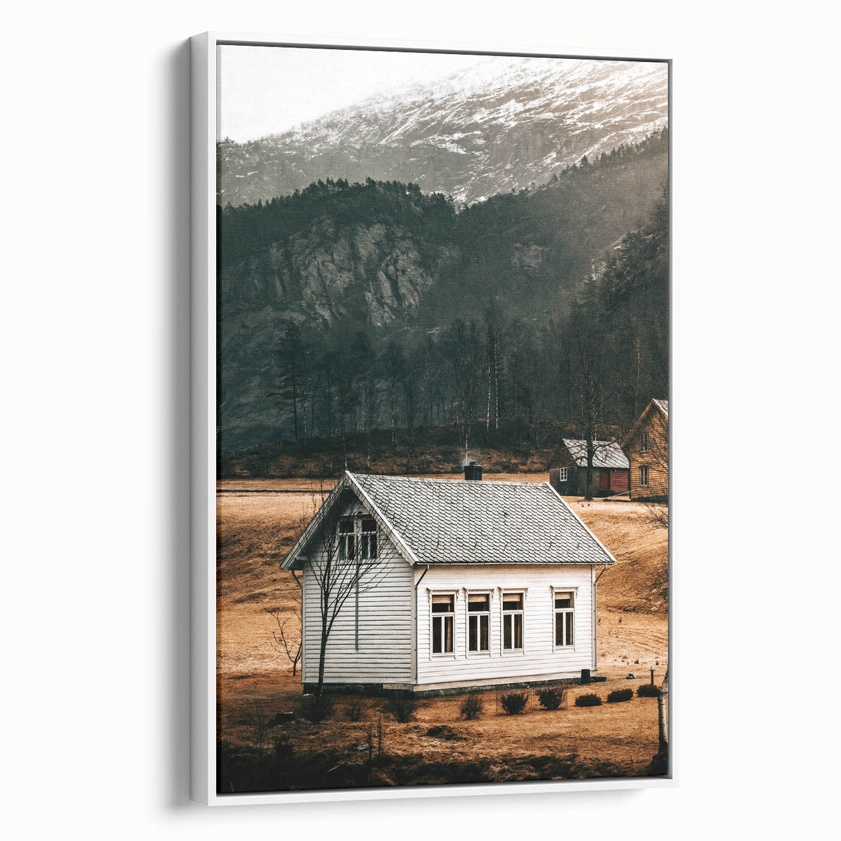 Farmhouse Wall Art – Rustic Mountain Cabin for Country Style Decor