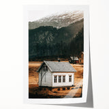 Farmhouse Wall Art – Rustic Mountain Cabin for Country Style Decor