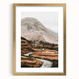 Farmhouse Wall Art – Serene Mountain Road for Rustic Country Decor