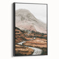 Farmhouse Wall Art – Serene Mountain Road for Rustic Country Decor