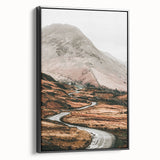 Farmhouse Wall Art – Serene Mountain Road for Rustic Country Decor