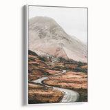 Farmhouse Wall Art – Serene Mountain Road for Rustic Country Decor