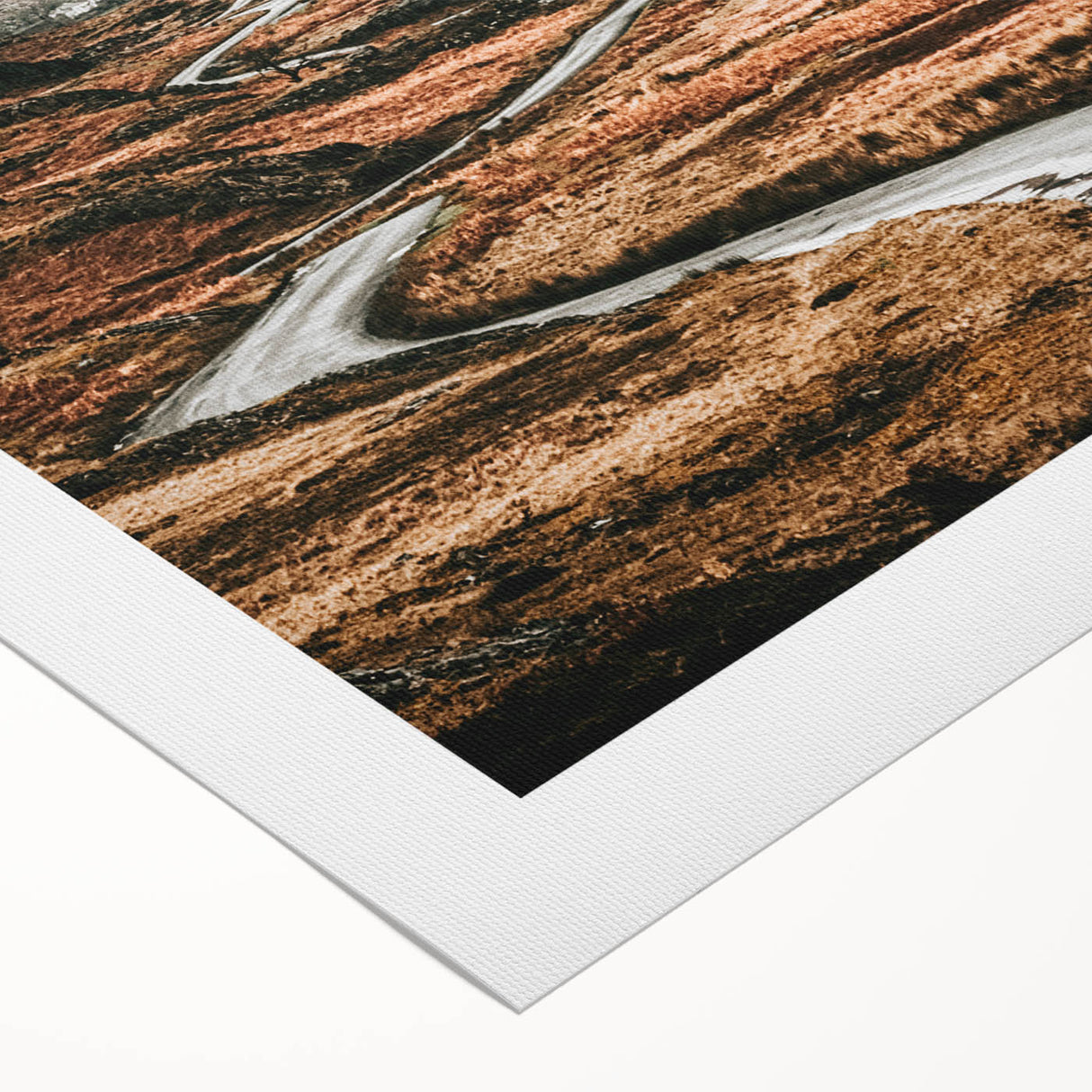 Farmhouse Wall Art – Serene Mountain Road for Rustic Country Decor