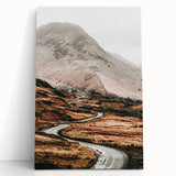 Farmhouse Wall Art – Serene Mountain Road for Rustic Country Decor