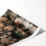 Farmhouse Wall Art – Rustic Wood Log Decor for Country Style Homes