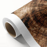 Rustic Farmhouse Wall Art – Wood Grain Tree Rings for Country Decor