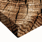 Rustic Farmhouse Wall Art – Wood Grain Tree Rings for Country Decor