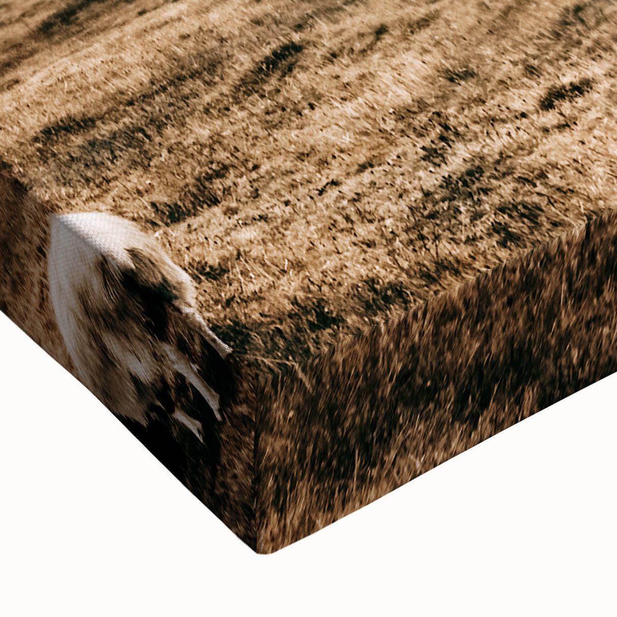Farmhouse Wall Art – Tranquil Church in Rustic Mountain Scenery