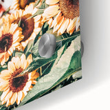 Farmhouse Wall Art – Bright Sunflowers with Rustic Windmill for Decor