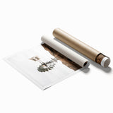 Farmhouse Wall Art – Rustic Windmill in Desert Landscape for Country Decor