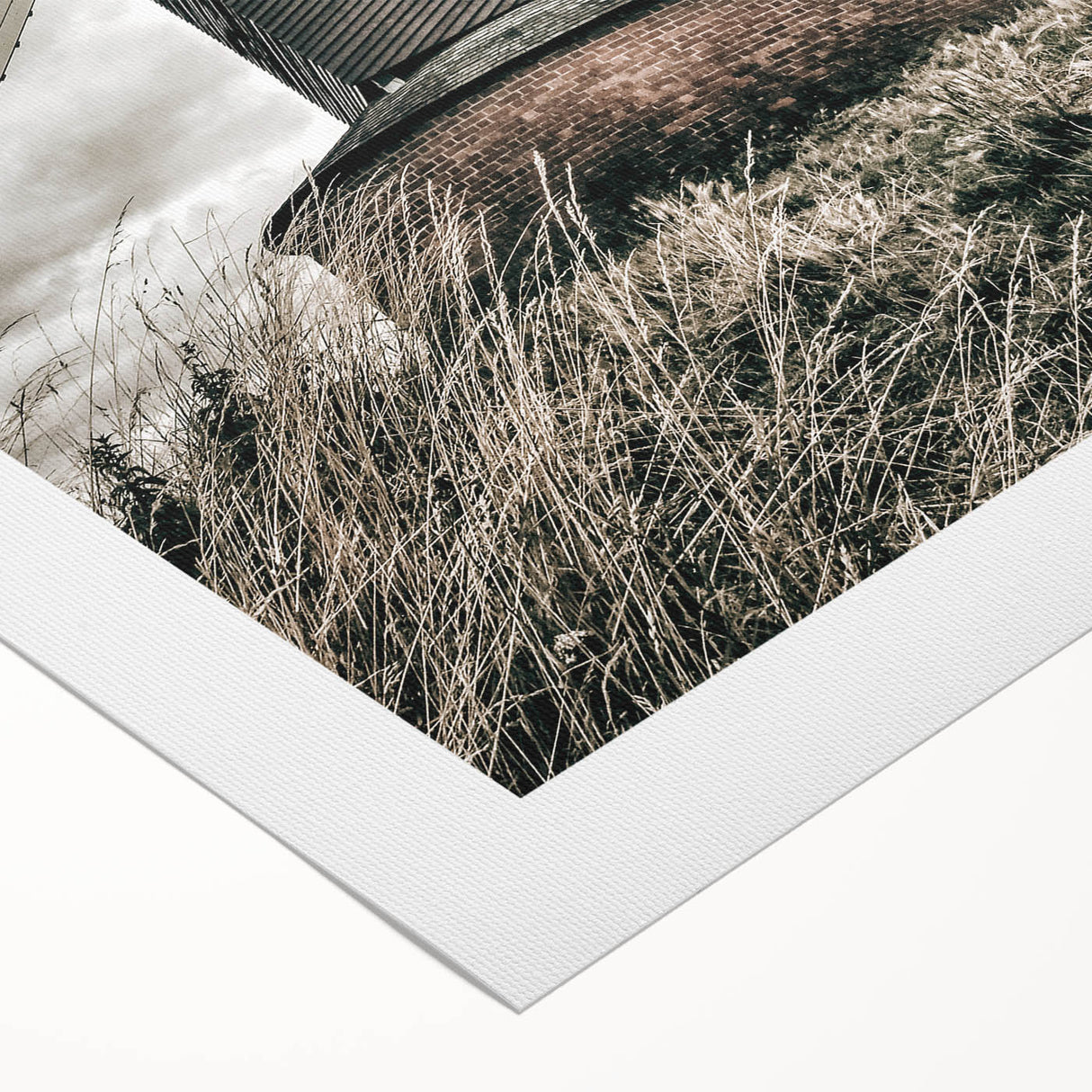 Farmhouse Wall Art – Classic Windmill with Dramatic Sky for Rustic Decor