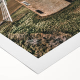 Farmhouse Wall Art – Classic Windmill in Rural Landscape for Rustic Decor