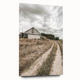 Farmhouse Wall Art – Rustic Path to Barn for Country Style Decor