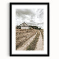 Farmhouse Wall Art – Rustic Path to Barn for Country Style Decor