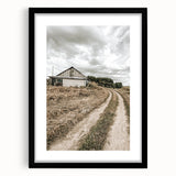 Farmhouse Wall Art – Rustic Path to Barn for Country Style Decor