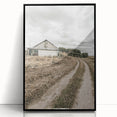 Farmhouse Wall Art – Rustic Path to Barn for Country Style Decor