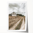 Farmhouse Wall Art – Rustic Path to Barn for Country Style Decor