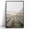 Farmhouse Wall Art: Serene Vineyard Landscape, Rustic Country Decor