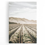 Farmhouse Wall Art: Serene Vineyard Landscape, Rustic Country Decor