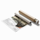 Farmhouse Wall Art: Rustic Barn Scene, Antique Country Style Decor