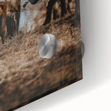 Country Style Farmhouse Wall Art | Cattle Print | Rustic Farmhouse Decor