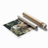 Farmhouse Alpaca Wall Art – Rustic Country Style Animal Decor