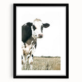 Farmhouse Cow Wall Art – Rustic Country Style Farm Animal Decor