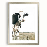 Farmhouse Cow Wall Art – Rustic Country Style Farm Animal Decor